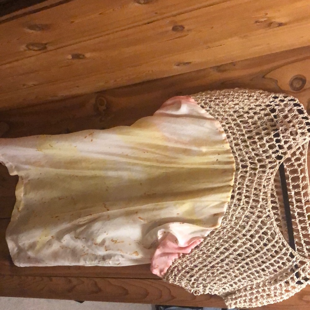 Hand painted dress